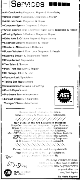 auto repair services Miami Beach