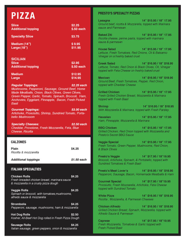 pizza menu miami beach sobe south beach take out 33139