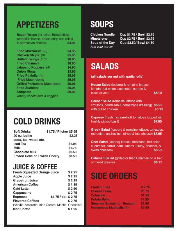 Presto appetizer soup salad menu  brunch miami beach early bird riser restaurant take out