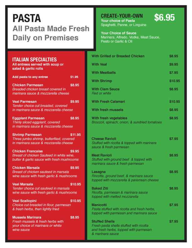 pasta menu miami beach sobe south beach take out 33139