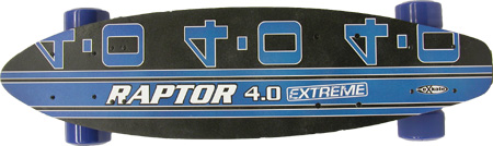 raptor 4.0 -electric skate board motorized remote wireless control